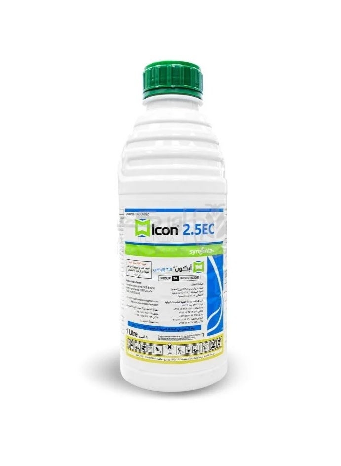 مبيد حشري ICON 25 EC للحشرات الطائرة والزاحفة، لتر واحد